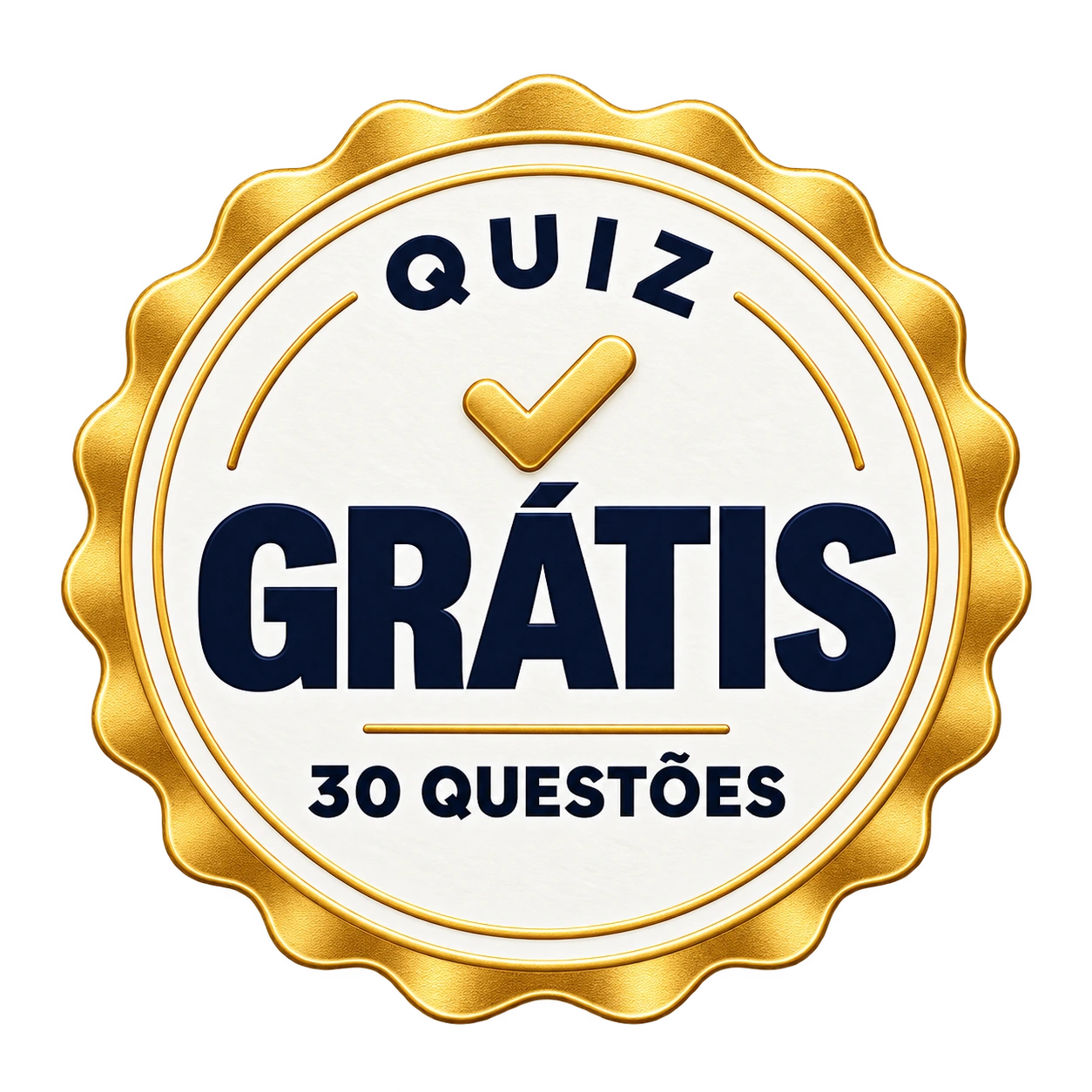 Quiz grátis, 30 questões